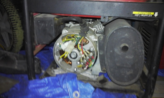 Honda Gasoline Generator. Does anybody know what is the missing part called