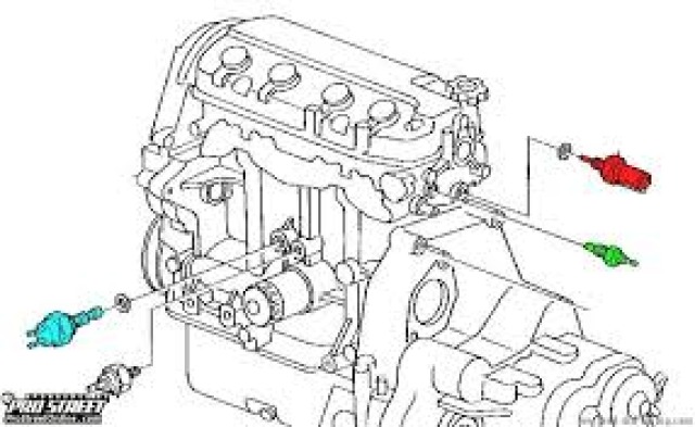 Where can I find temp sensor for temp gage in 91 Honda Civic hatch - 1