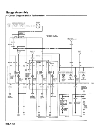 How to check if there is a bad connection for my speedometer in my 1995 Honda civic ex - 1