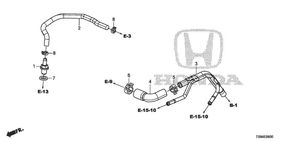 Replacing PCV valve in a 2012 Civic