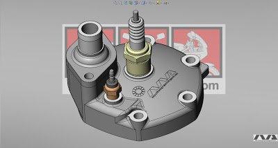 What is this on the cylinder head next to spark plug pic