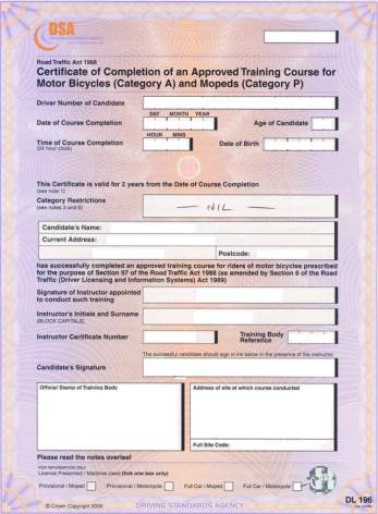 How to get a motorcycle license in the UK - 1