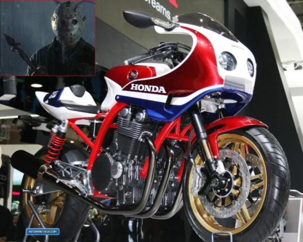 An Air-Cooled 4-Cylinder Retro Superbike from Honda on it s way - 1