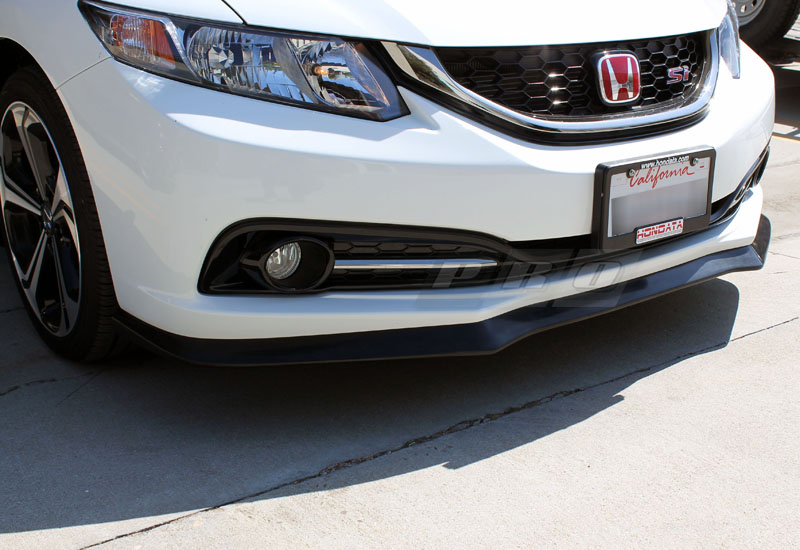 Is it possible to put a front bumper lip, on a honda civic lx 2014 - 1