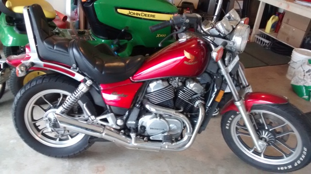 Does any body know what s this 85 honda shadow not runnig is worth