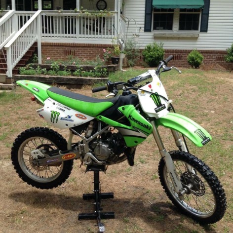 What size dirt bike should a 153lb 6 1 14yr old get - 2