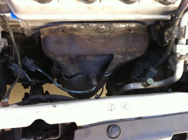 2001 honda civic Heat shield