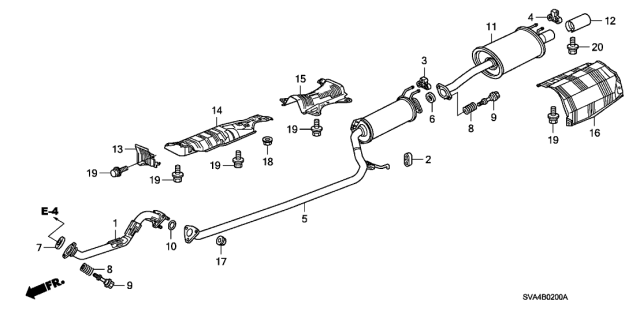 What is this part of a Honda Civic s exahust pipe called - 1