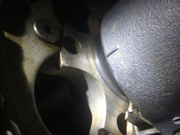 2006 Honda 400ex chain adjuster broken - 1