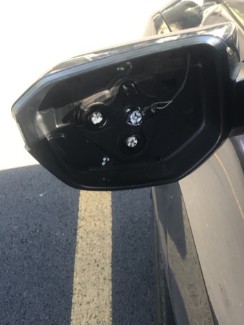 2018 Honda Civic EX Sedan Driver Side Side Mirror Stolen