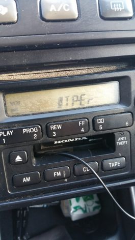 What is wrong with my cassette player in my 2002 Honda Accord - 1